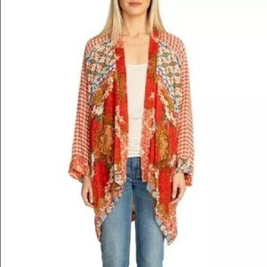 SOLD Johnny Was Rayon Kimono size x large new